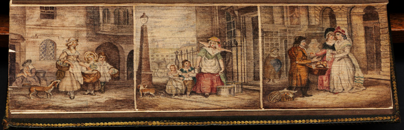 Illustration for article titled Fore-Edge Paintings: The Secret Works of Art Hidden Inside Book Pages
